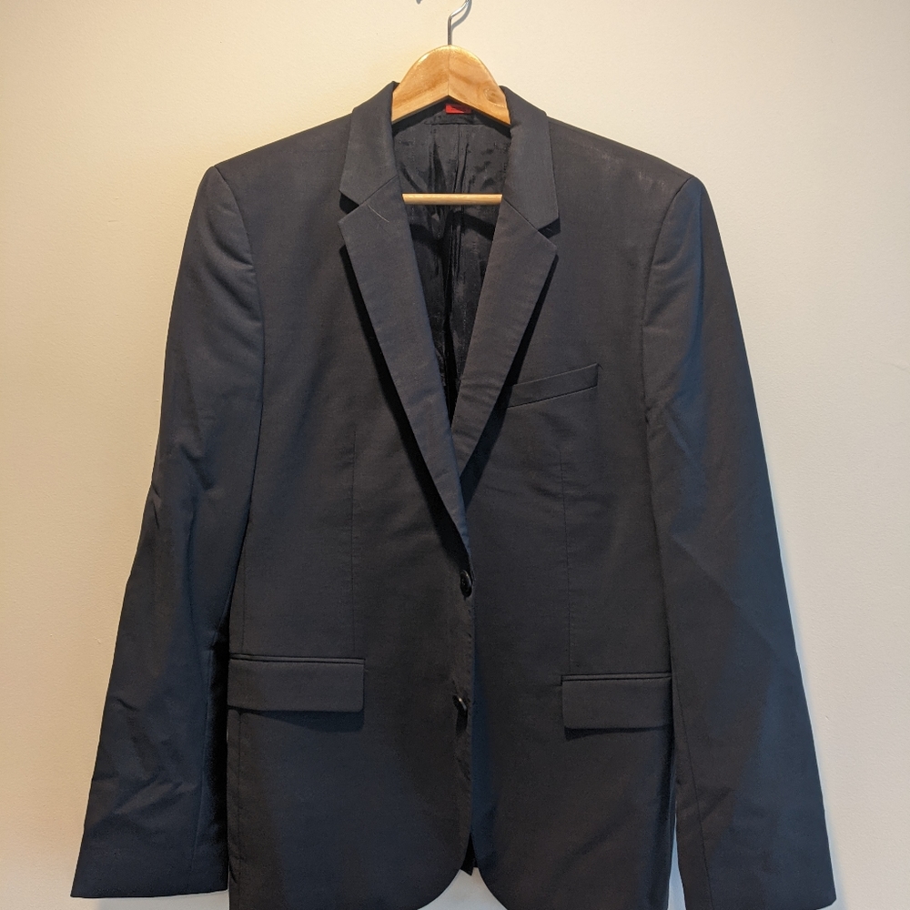 Hugo Boss Navy Suit Jacket